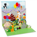 Greeting Cartoon Paper Cards for Christmas/New Year